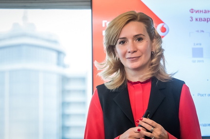 Ольга Устинова, генеральный директор Vodafone Украина